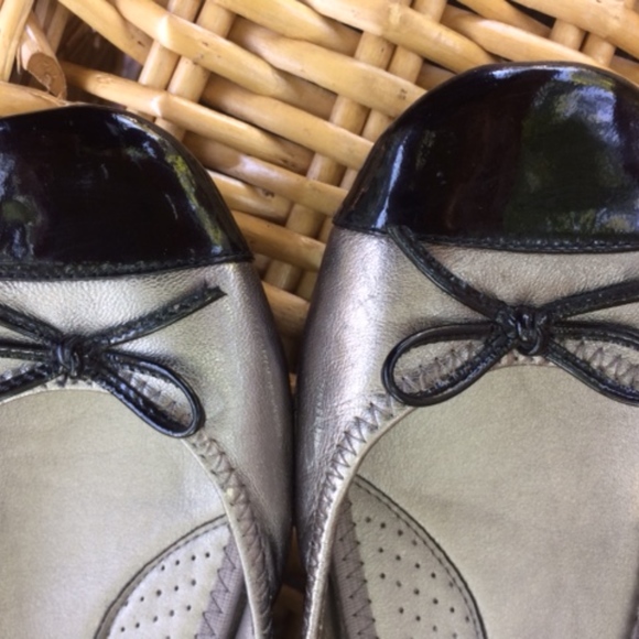 Me Too Luca 5 silver and black flats - Picture 4 of 8